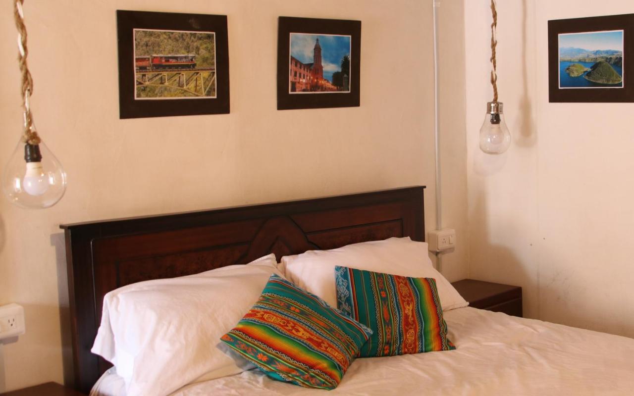 Hospedaje Los Ponchos Otavalo Luaran gambar